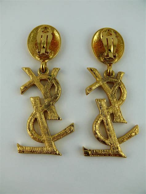 ysl earrings sale uk|ysl earrings vintage.